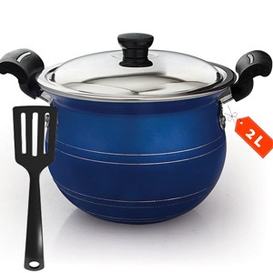 Blueberryâ€™s 2 Liter 18cm Nonstick Cook & Serve Pot