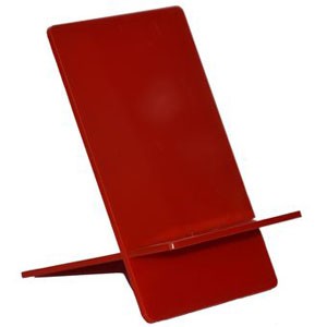 MADE IN INDIA MOBILE STAND (ACRYLIC ) IN ATTRACTIVE COLORS -Portable -RED