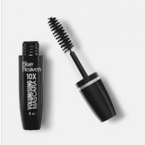 Women?s 10X Volumising Long Lasting Waterproof Ultrathick Black Mascara with Smart Curl Brush for Eye Makeup