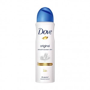 Dove Original Deodorant For Women, Antiperspirant Body Spray For Long Lasting Odour Protection, Skin Friendly Deo 150ML
