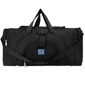 IT BAGS 70 litres Polyester Travel Duffle Soft Sided Duffel with Water Proof (Black)