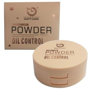 MATTLOOK PERFECT LOOK OIL CONTROL 2 IN 1 COMPACT POWDER AND BASE CONCEALER (20 GM)