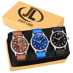 New Stylish Pack Of 3 Low Price Combo Watch Analog Watch  - For Men