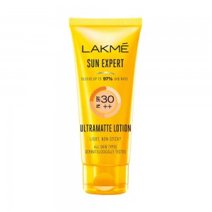 Lakme Sun Expert SPF 50 PA++ Ultra Matte Lotion Sunscreen, Blocks Upto 97% Harmful Sunrays, 50 ml