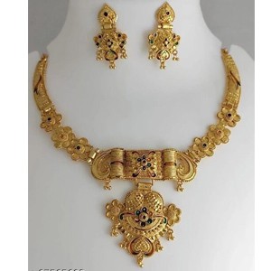 Allure Gold plated jewellery set for girls and women