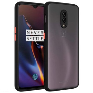 Newbee Light Weight Back Cover with Camera Protection for Oneplus 6T | Smoked Back - Green