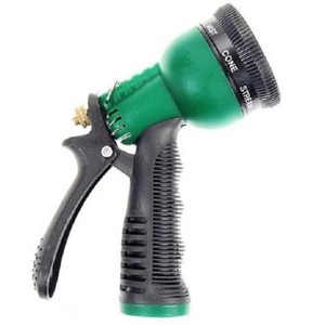 High Pressure Water Spray Gun for Bike Wash |8 in1 Nozzle Water Spray gun for Garden & Car Wash Water Gun (Green, Black