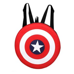 Captain America Shoulder Bag Waterproof Shoulder Bag (Red) bagpack