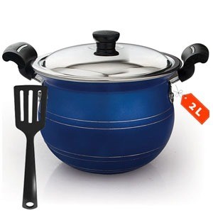 Blueberry’s 2 Liter 18cm Nonstick Cook & Serve Pot