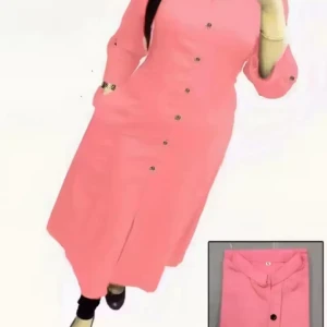 Pocket kurti for women(peach)