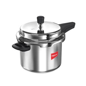 Impex EP3 Induction Base Stainless Steel Pressure Cooker (3 L, Silver)