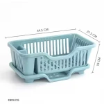 Kitchen Sink Organizer with Water Drain Tray