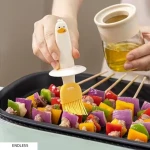 2 IN 1 Oil Dispenser Bottle with Silicone Basting Brush