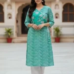 Khadi Cotton Kurti Set
