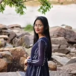 Navy Blue Leriya Nyra Cut kurti