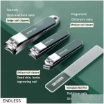 Manicure Pedicure set with Leather Case Portable Travel Home