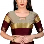 Cotton Silk Saree (Elephant Design)