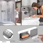 Soap Box Wall-Mounted with Cover Double Grid