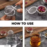 Tea Bali Infuser  (Stainless Steal) - Pack Of 2