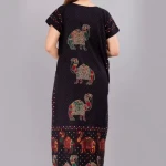 COTTON ZIPPER NIGHTY BLACK