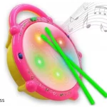 Flash Drum with 3D Lights and Music Effect