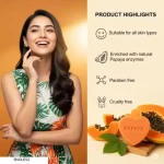 Papaya Herbal Ayurvedic Soap Pack of 3