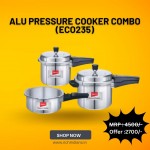 Alu Pressure Cooker Combo (ECO235)