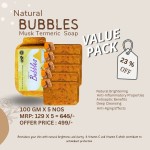 Bubbles Coconut Milk Kasthoorimanjal Soap