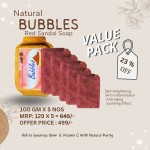 Bubbles Coconut Milk Red Sandal Soap