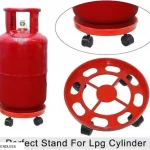 LPG gas cylinder trolley (pack of 2) With Free Lighter