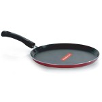 Blueberryâ€™s 26 cm Nonstick Tawa Pan 3mm Thickness, 3 Layar Coating,Induction Base (Black)