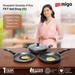 ENVY 4 Piece Nonstick Cookware set (NV 444)R