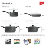Royal Nonstick Granite Cookware 8pc set (RHUK8)IB