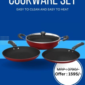 Nonstick Cookware set (KTF 444)