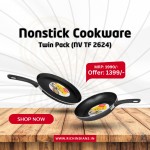 Nonstick Cookware Twin Pack (NV TF 2624)