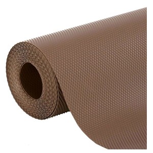 LooMantha Multipurpose Anti-Slip Mat Liner,Size 45X500 cm (5 Meter Roll, Brown)