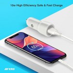 ERD CC-21 Car Charger 5V / 2 Amp. USB Dock | Compatible with All Smart Phones, Power Banks, Tablets, Bluetooth Devices,