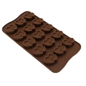 chocolates molds heart shape