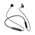 ERD WE-11 PRO Earphone Neckband with 18 Hours Playback, ASAP Charge, IPX5 Water Resistance Bluetooth & Wired Headset (Bl