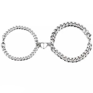 Trendy Attrection Magnetic Couple Bracelet set for boy and girls,valentine gift