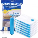 Vaccum Storage Bag for Clothes with Hand Pump (5pcs)