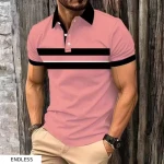 Men's Casual Trendy Look Regular Fit Short Sleeve Shirt