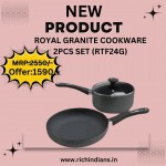 Royal Granite Cookware 2PCS set (RTF 24G)