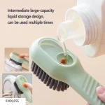 Liquid Adding Soft Fur Cleaning Brush