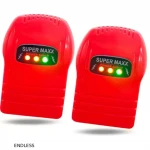 Digital & Powerful Electricity Saver Device (Red) (Pack of 2)