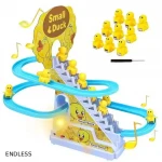 Small Duck Penguin Electronic Climbing Stairs Track Toy