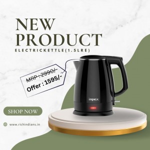 IMPEX Electric Kettle (STEAMER JB15)