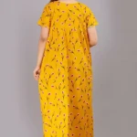 COTTON ZIPPER NIGHTY YELLOW