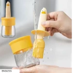 2 IN 1 Oil Dispenser Bottle with Silicone Basting Brush