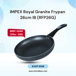 IMPEX Royal Granite Frypan 26cm IB (RFP26G)